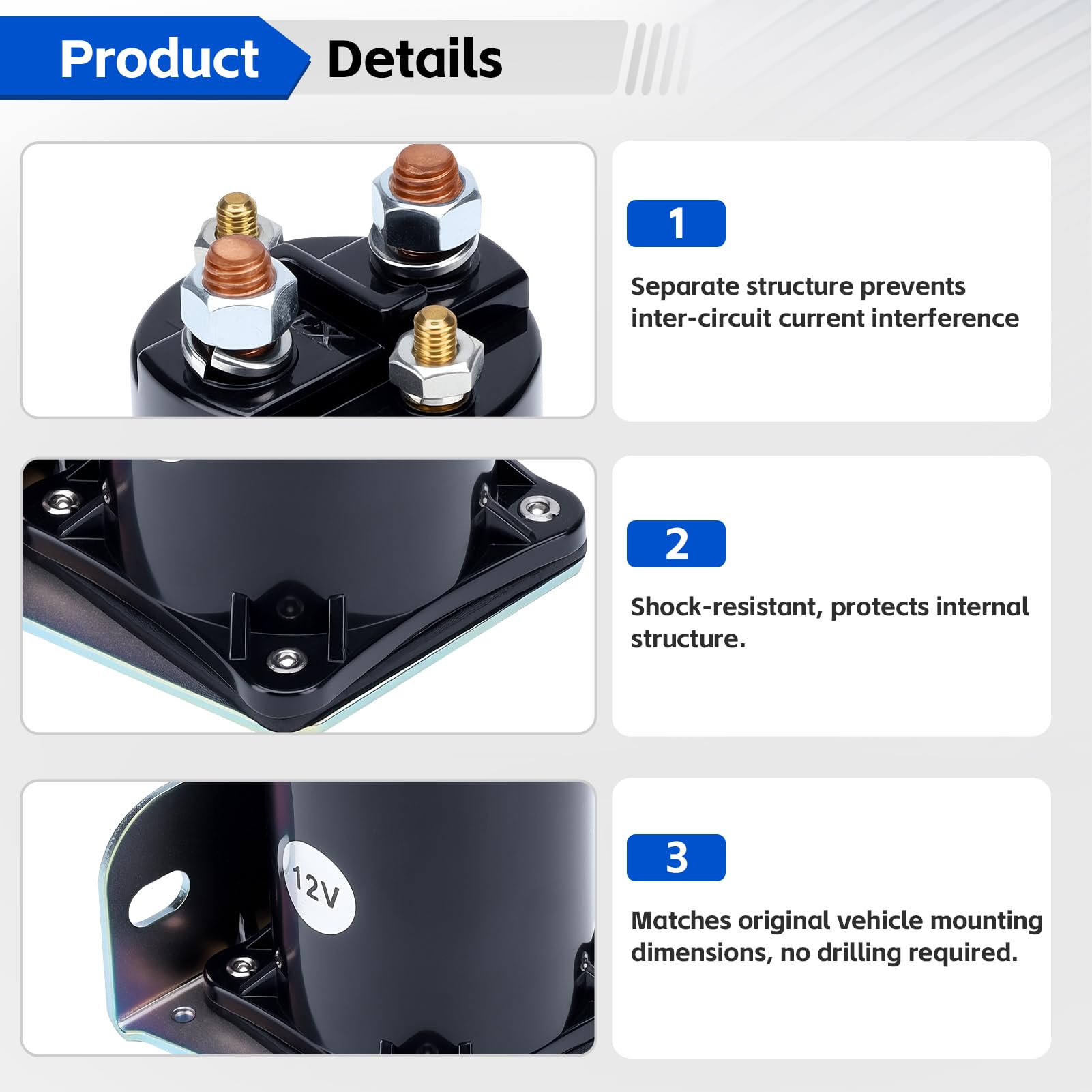 Amazon.com: 12V Starter Solenoid for Yamaha G2 G8 G9 G11 G14 G16